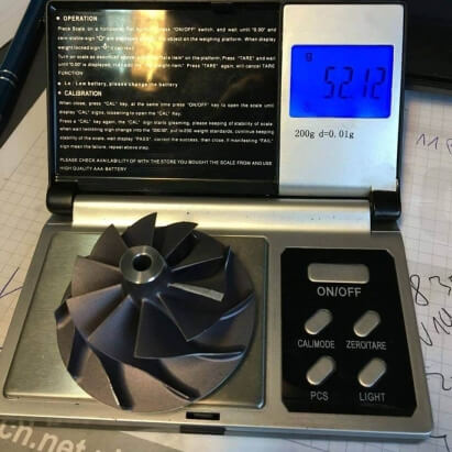 Turbosuflanta upgrade alezare turbina